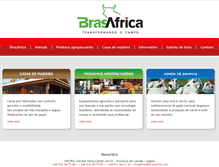 Tablet Screenshot of brasafrica.com